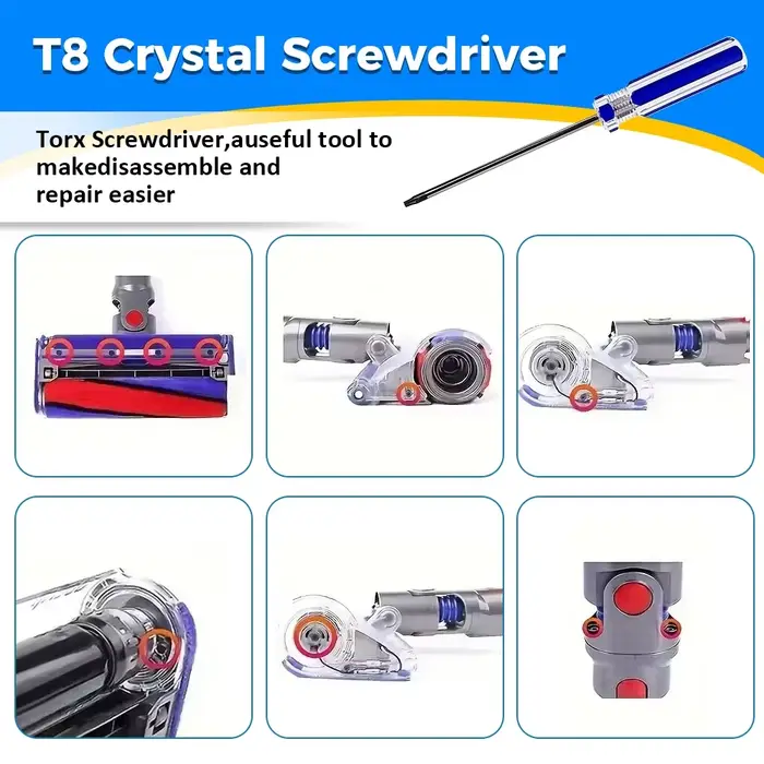 Tuyau à rouleaux pour aspirateur Dyson V8 SLIM V10