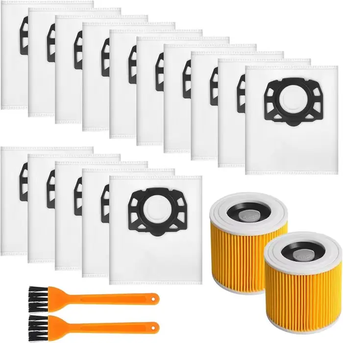 Sacs d'aspirateur pour Karcher WD2 Plus /WD pour filtre Karcher, accessoires de remplacement