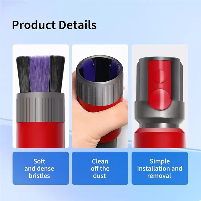Aspirateur brosse à poussière sans trace