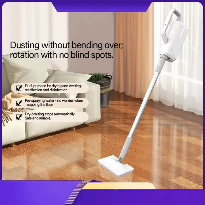 Nettoyeur à vapeur multifonctionnel pour la maison, 370ml, 1500W, stérilisation et élimination des a