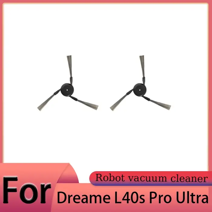 Accessoires pour aspirateur robot Dreame L40s Pro Ultra : brosse principale, brosse latérale, filtre