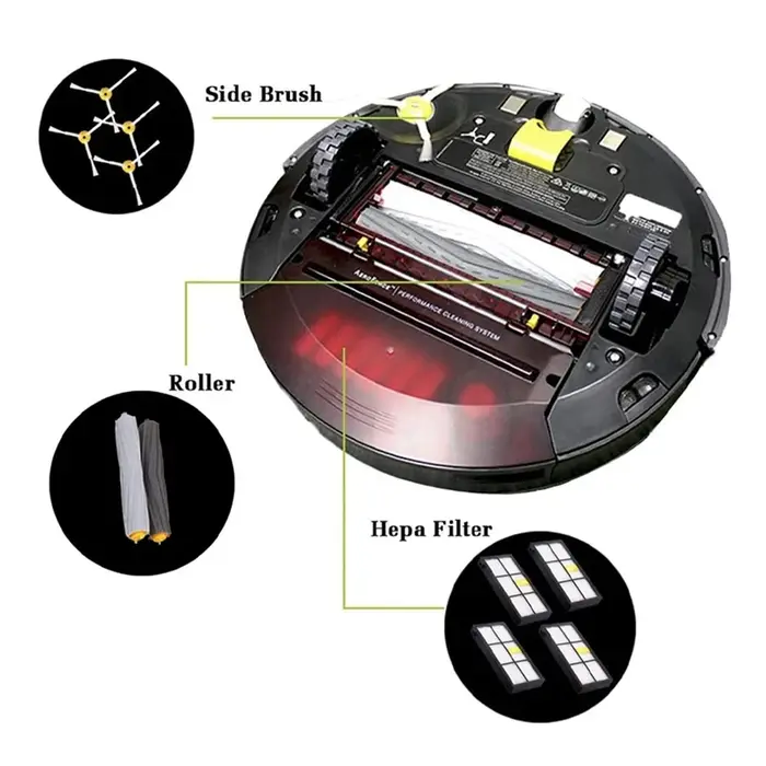 Aspirateur pour IRobot Roomba 850 860 861 866 870 880 890 960 980 981 985