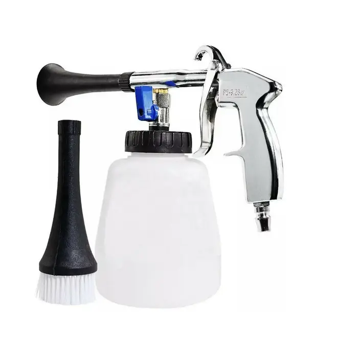 Pistolet de nettoyage pneumatique Tornado pour l'intérieur des voitures