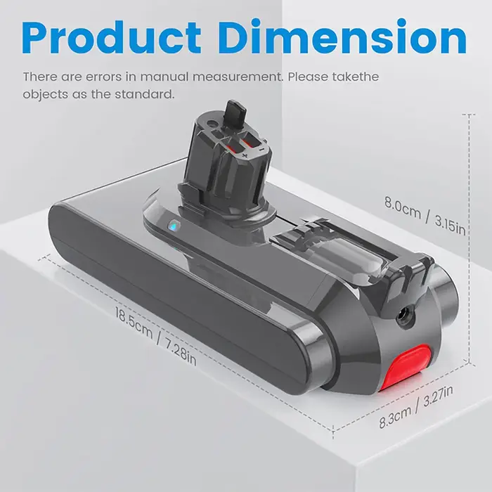 Batterie à clic pour aspirateur Dyson V15