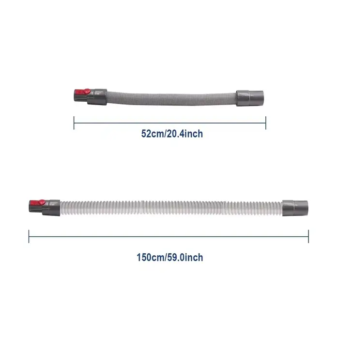 Tuyau d'extension Flexible et raccords de tuyaux télescopiques pour aspirateur Dyson V7 V8 V10 V11 V15