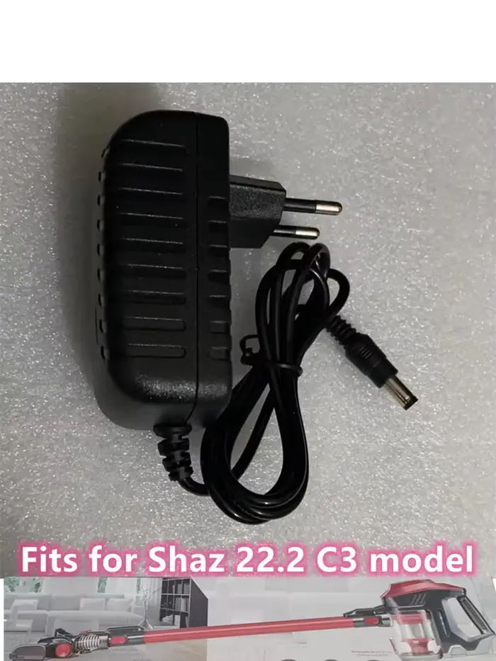 Chargeur adaptateur de prise ue 27V pour aspirateur à main SILVERCREST SHAZ 22.2 C3