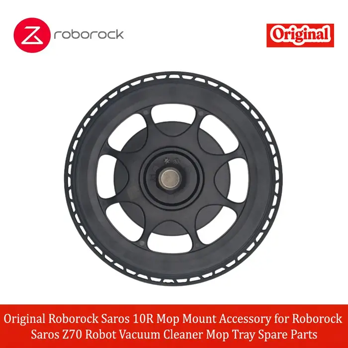 Support de serpillière d'origine Roborock Saros 10R pour aspirateur robot