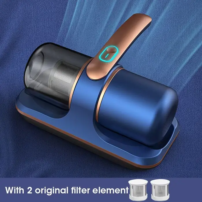 Aspirateur anti-acariens UV 12KPa, sans fil, puissant, pour lit, oreiller, vêtements, canapé