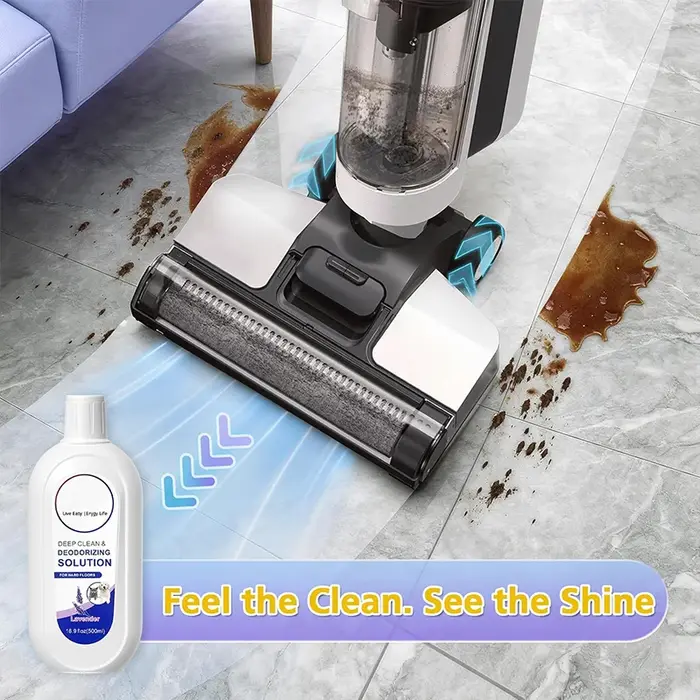 Pour Tineco FLOOR ONE S3/ S5/Pro2/Combo/S7Pro toutes séries Solution de nettoyage Robot aspirateur nettoyeur de sol parfum de lavande 500ml