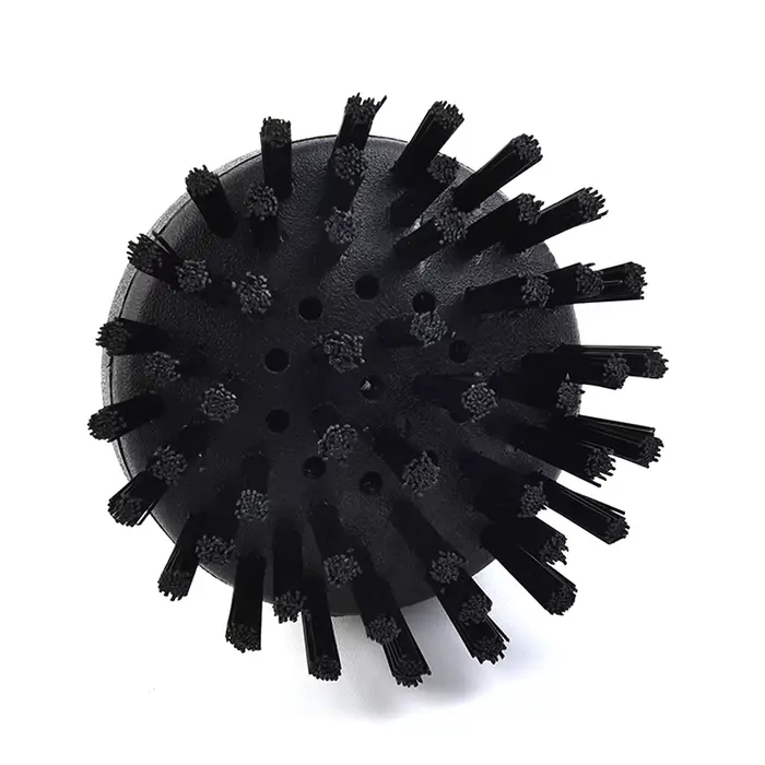 Grande brosse ronde pour nettoyeur vapeur