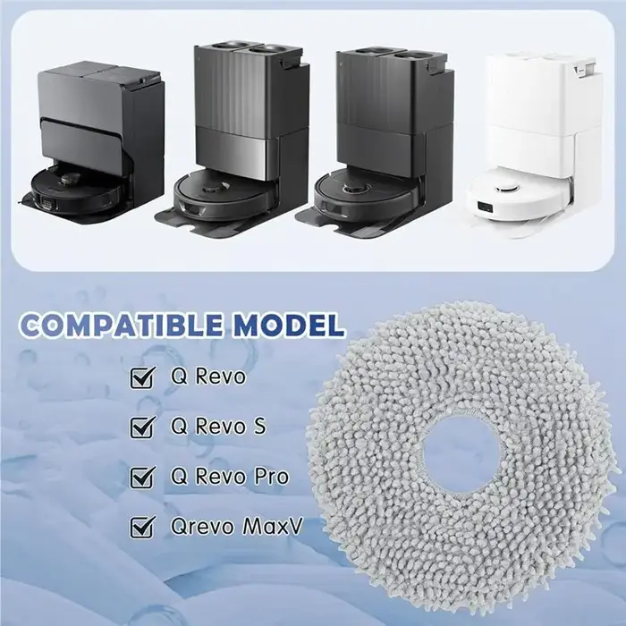 For Roborock Q Revo/Qrevo Pro/Qrevo S/Qrevo Curv/Qrevo Maxv Robot aspirateur