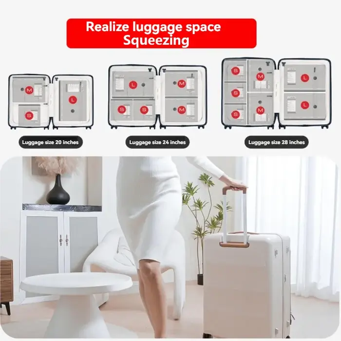 Sacs sous vide pour voyage avec pompe à air rechargeable