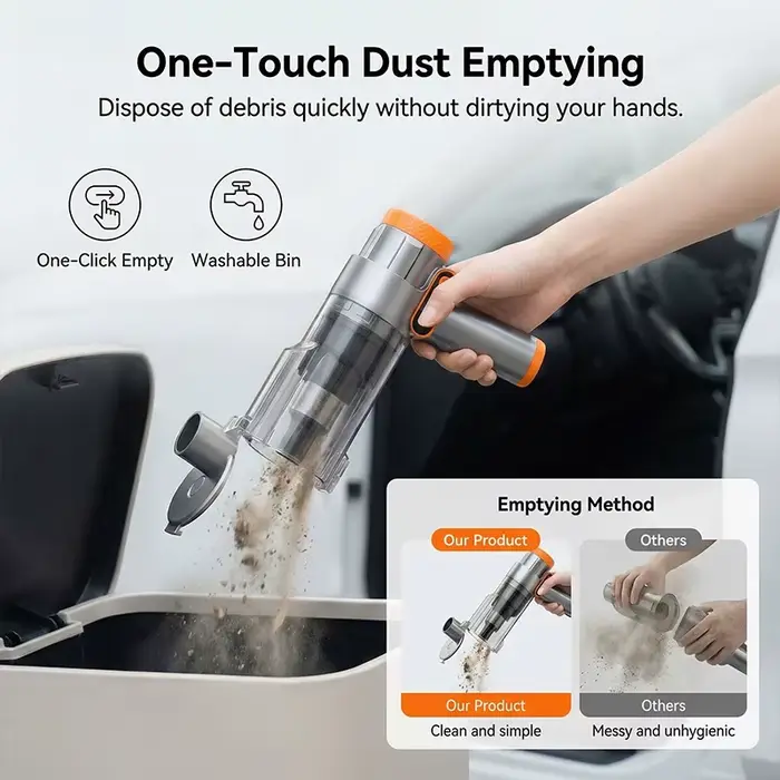 Aspirateur de voiture sans fil puissant