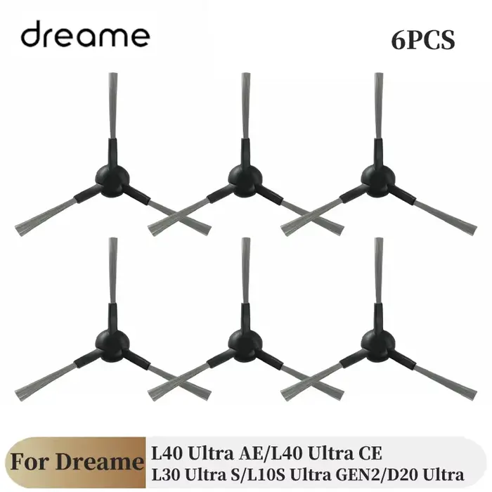 Pour aspirateur Dreame L40 Ultra AE : vadrouilles, filtres, sacs à poussière et brosses latérales L1