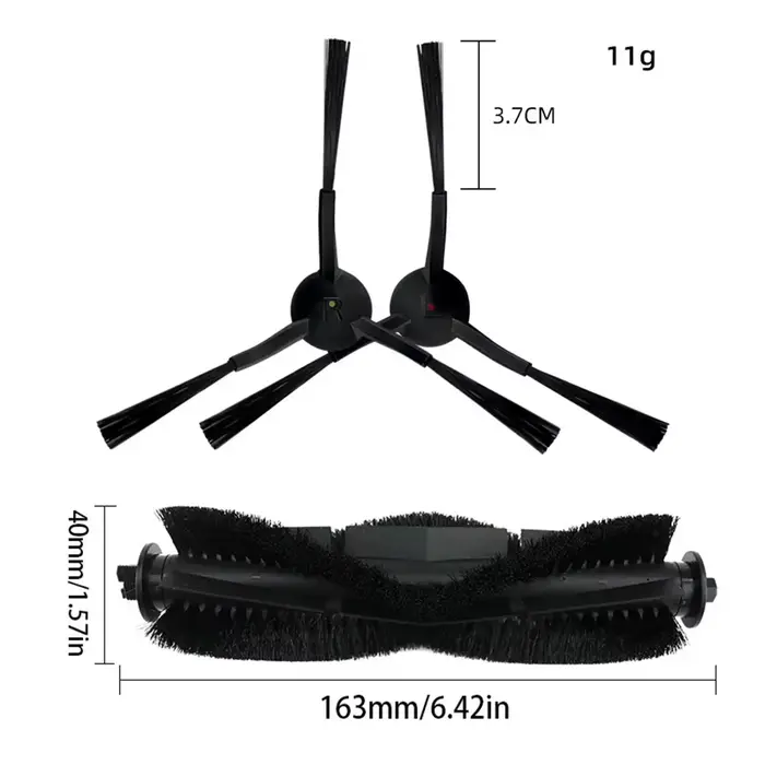 Pièces de filtre de vadrouille de brosse latérale principale, compatible avec Cecotseats, Conga 7490