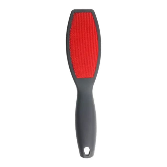 Brosse à peluches double face pour vêtements et poils d'animaux, nettoyeur de poussière électrostati