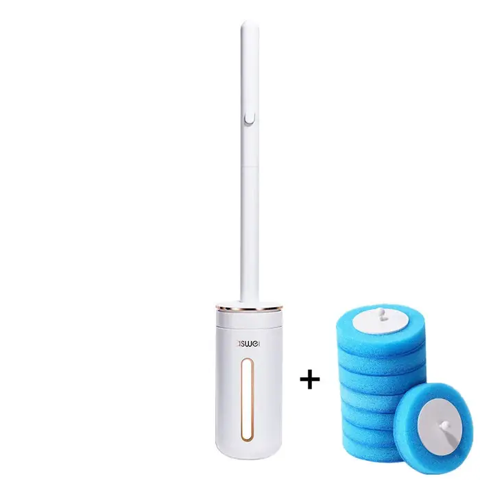 Brosse de toilette jetable murale