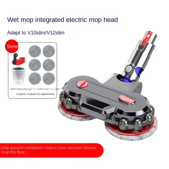 Tête de vadrouille électrique pour aspirateur Dyson V10/V11/V15/V7/V8/G5