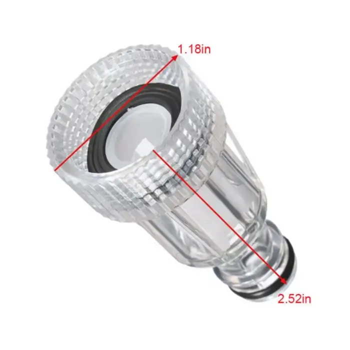 Outil de remplacement de connecteur d'entrée de filtre à eau de laveuse à haute pression