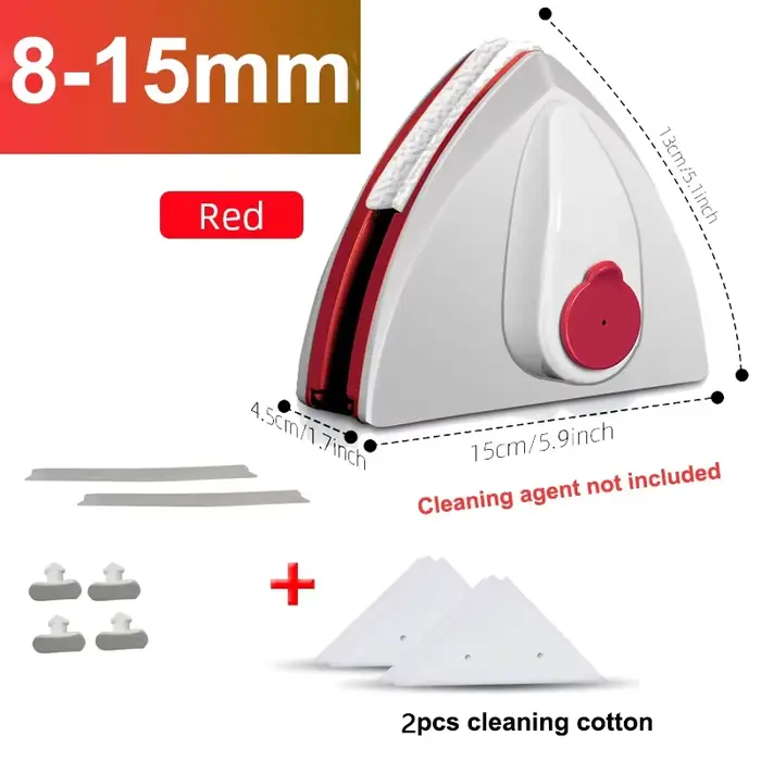 Nettoyeur de vitres magnétique Double face, essuie-glace de Drainage automatique, lave-vitre, outil 