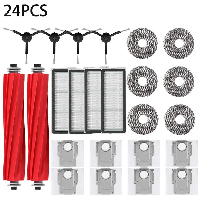 Ensemble d'accessoires pour aspirateur Roborock Q Revo MaxV/S/Pro - Sac à poussière