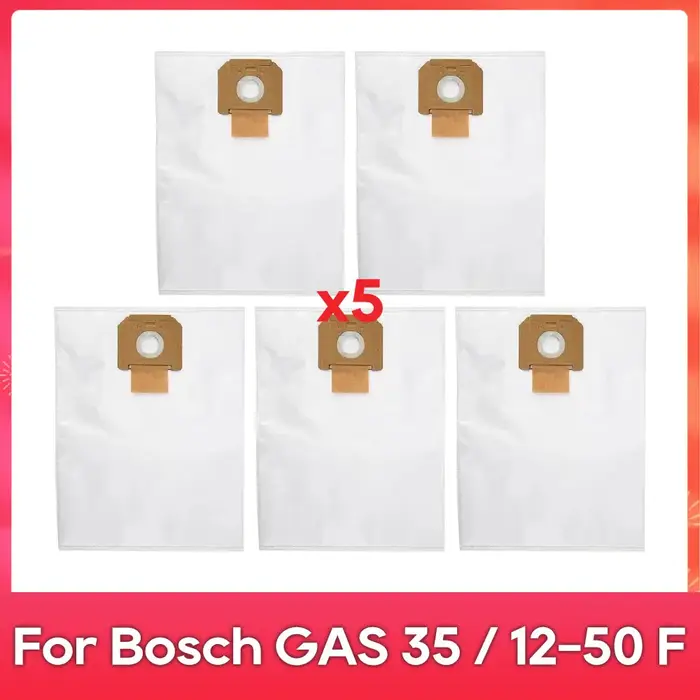 Sac à poussière compatible avec ( Bosch GAS 35 M AFC, 35 L AFC, 35 L SFC+, 12-50 RFH, 06019C3000 ) A