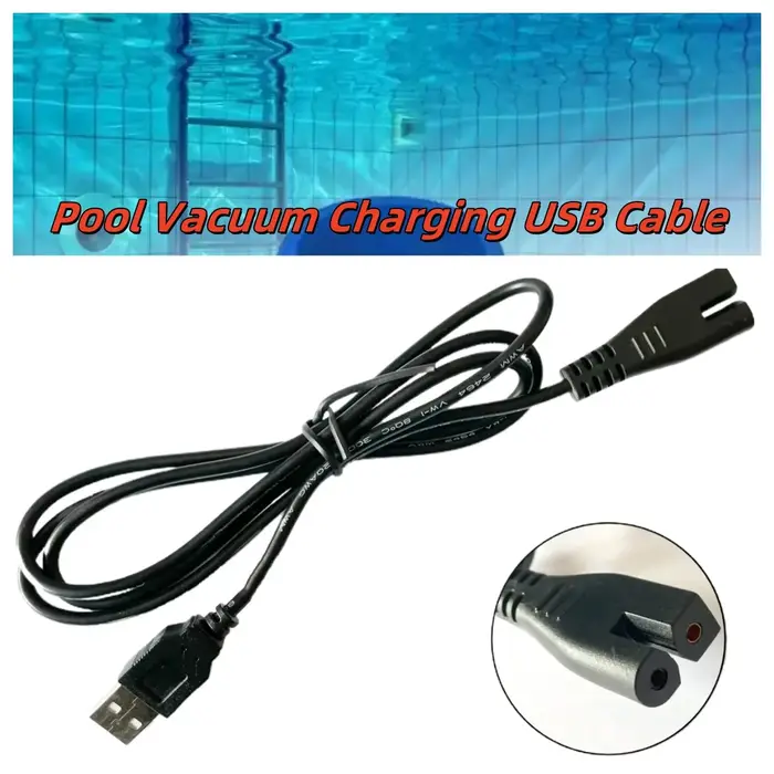 Câble USB de chargement sous vide pour piscine