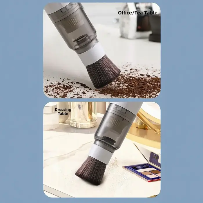 Aspirateur à main de petite taille pour le nettoyage intérieur des voitures et l'élimination des débris sans besoin d'alimentation externe