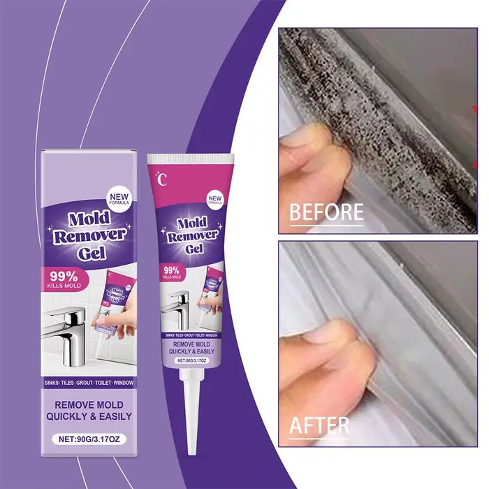 Gel nettoyant ménager pour carrelage mural