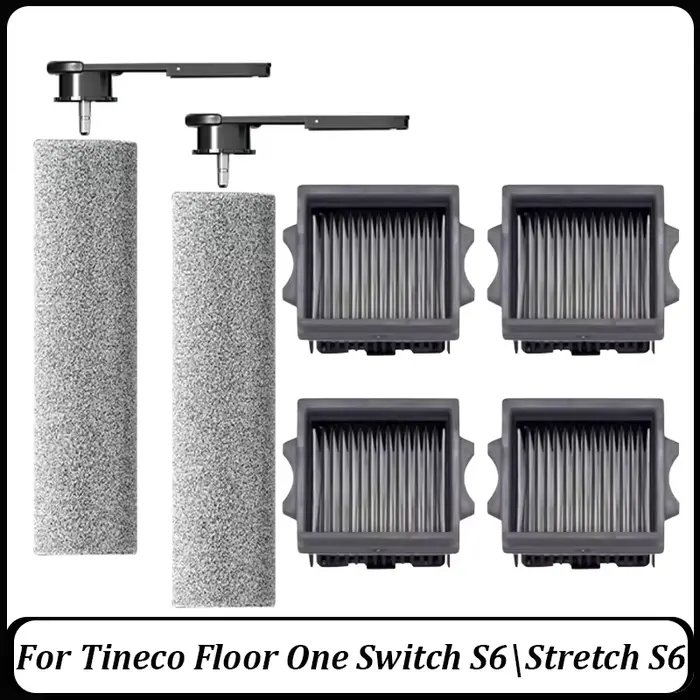 Pour aspirateur eau et poussière Tineco Floor One Switch S6/Stretch S6/S7 Stretch Ultra : brosse rotative consommable