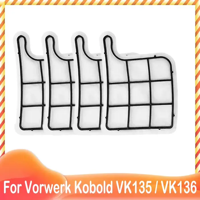 Sac à poussière de remplacement pour aspirateur Vorwerk Kobold VK135 /136, pack de filtres de protec