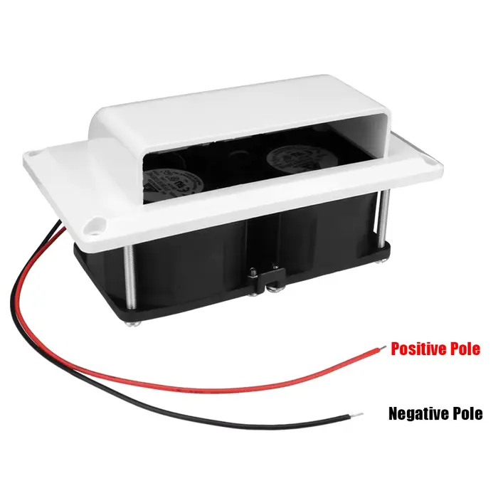 12V 25W caravane côté évent Ventilation ventilateurs d'échappement Kit de sortie accessoires de voiture pour