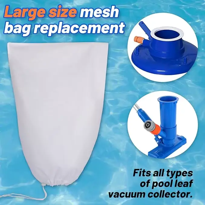 Sac filtrant pour aspirateur de piscine