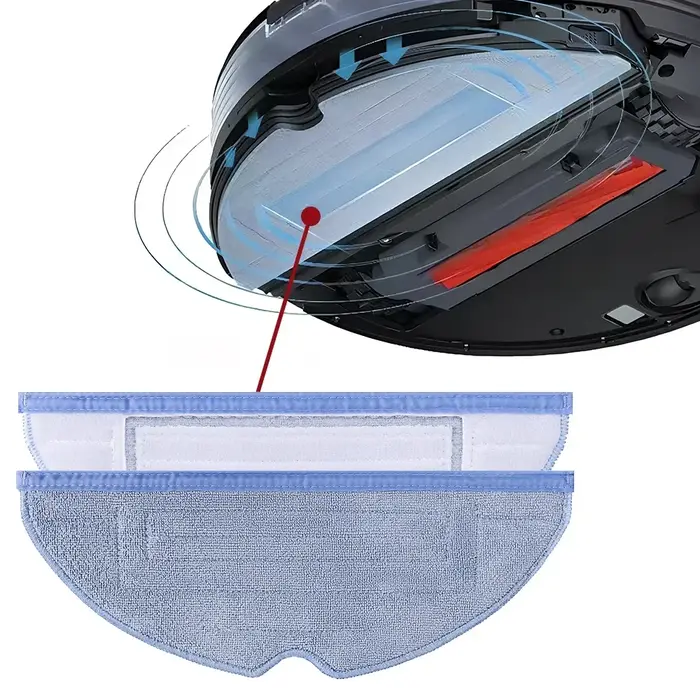 Pour Roborock S7 S70 S75 S7Max S7MaxV Ultra T7s T7s Plus S7+ S8 S8+ T8 Plus G10 G10S Robot Aspirateur, Pièce de rechange pour chiffon de serpillière