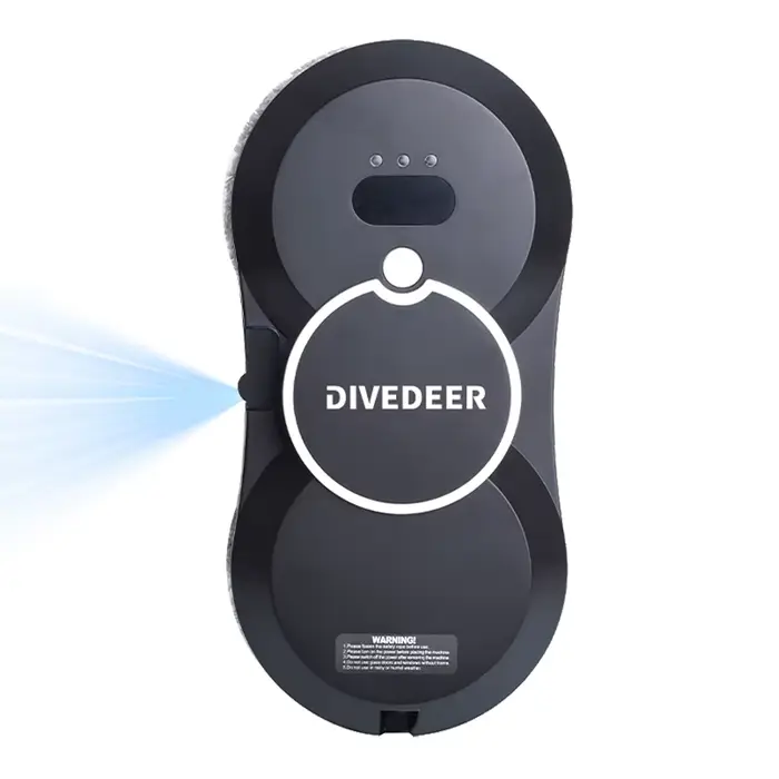 DIVEDEER – robot de nettoyage de vitres à pulvérisation d'eau, intelligent, taille haute, moteur san
