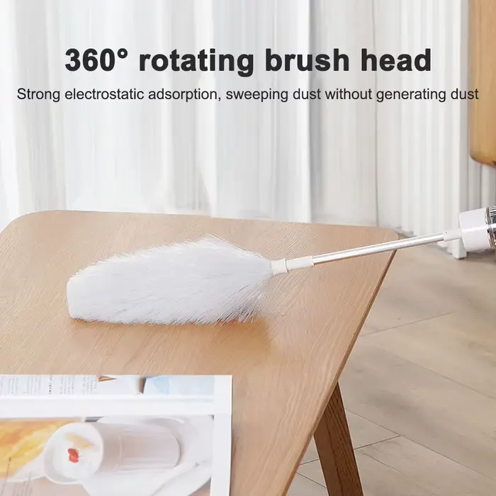 Aspirateur électrostatique 2 en 1