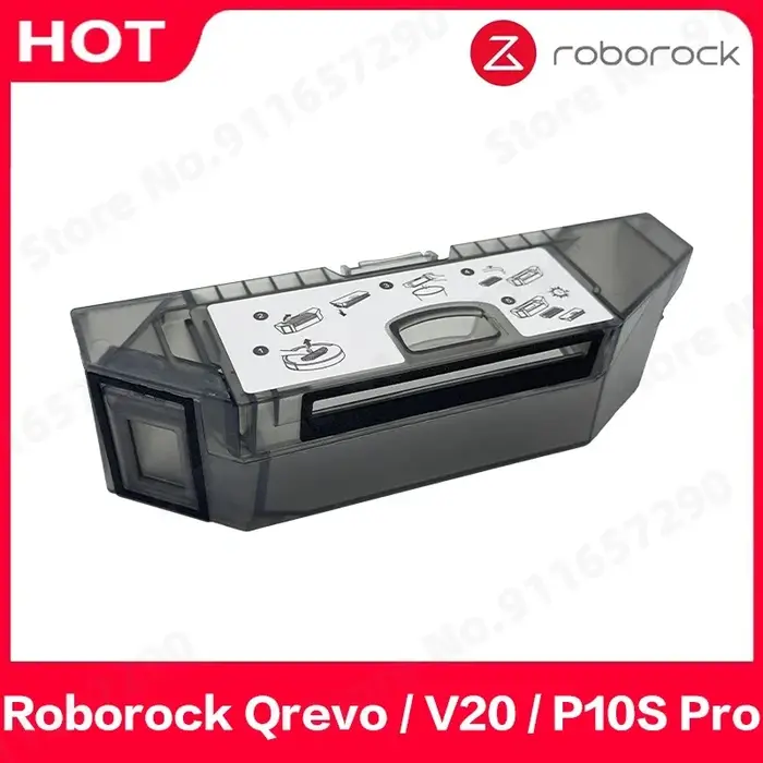 Roborock Qrevo Master / V20 / P10S Pro Nouvelle boîte à poussière pour aspirateur robot