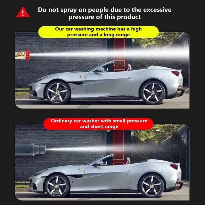 Nouveau pistolet de lavage de voiture sans fil haute pression