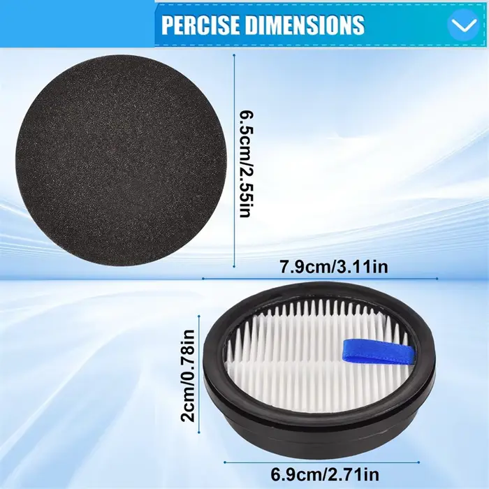 Filtre de remplacement pour aspirateur vertical A200Pro A200