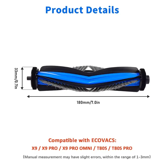 Brosse principale pour aspirateur robot ECOVACS T80S Pro