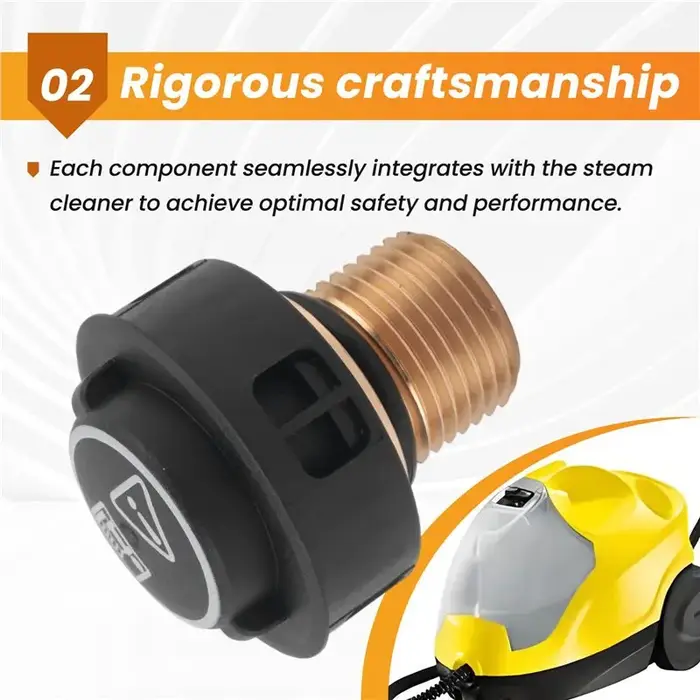 M02K - Pièce de rechange pour aspirateur vapeur Karcher SC4 SC5 : bouchon de réservoir, soupape de sécurité, couvercle de chaudière # 4.580-760.0