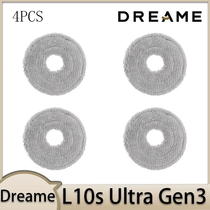 Accessoires pour aspirateur robot Qriginal Dreame L10s Ultra Gen3 : brosse principale, brosse latéra