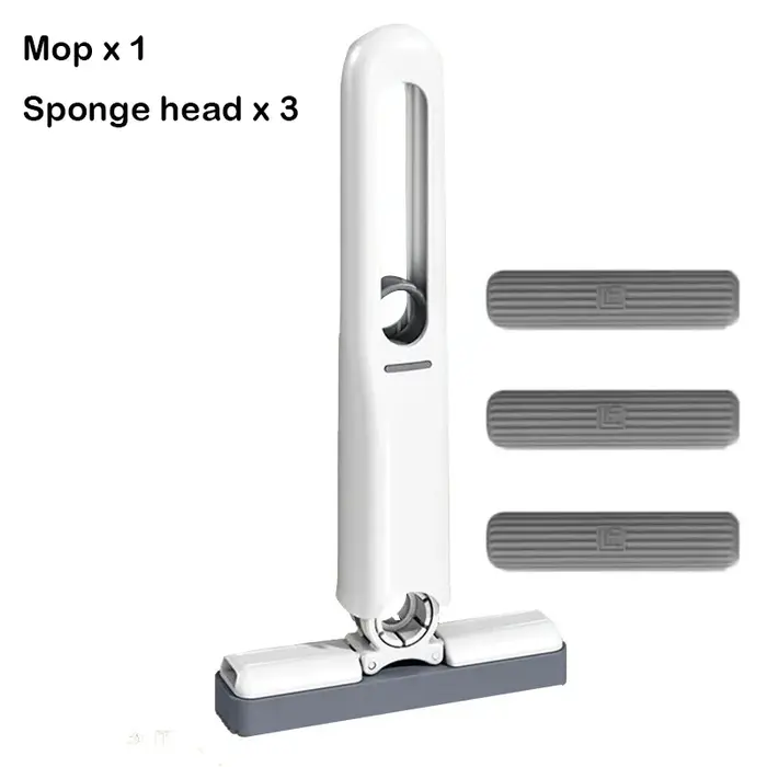 Mini serpillière pliable à poignée compacte