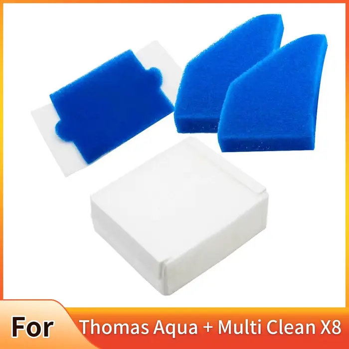 Ensemble de filtres adaptés pour Thomas Aqua + Multi Clean X8 Parquet, Aqua + Pet & Family, Perfect