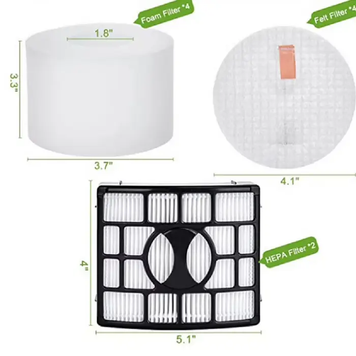 Shlavabo-Ensemble de filtres pour aspirateurs verticaux