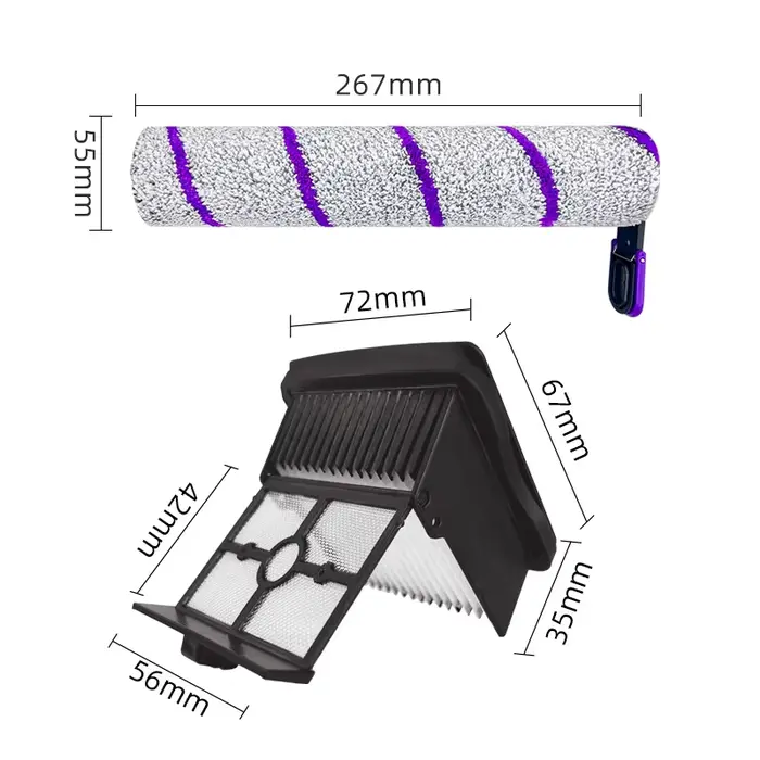 Pièces de rechange pour aspirateur sans fil Narwal S20 Pro