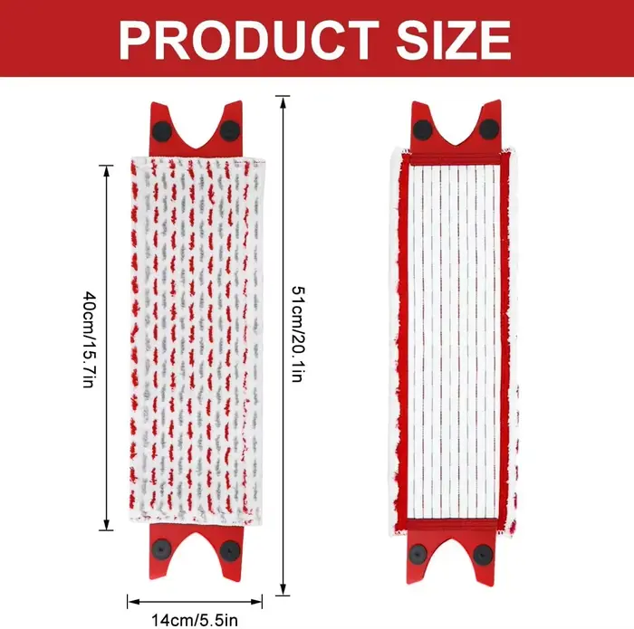 Recharges de serpillière Vileda UltraMax XL, recharges de serpillière en microfibre pour Vileda Ultramax XL, tampons de serpillière pour sols durs, pour le nettoyage des sols durs