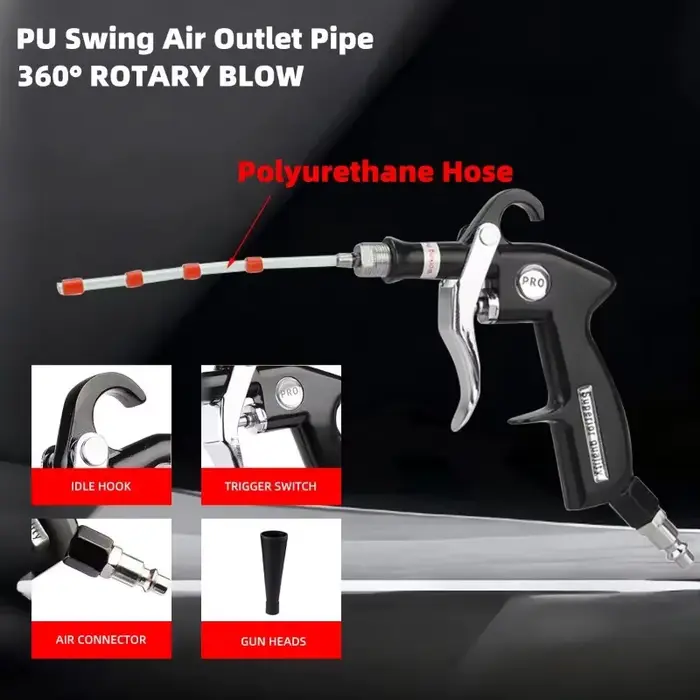 Pistolet souffleur d'air haute pression Tornado
