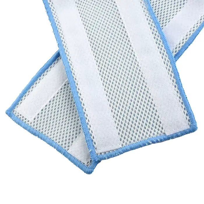 2 pièces pour Polti Moppy chiffons de vadrouille lavables et réutilisables en Microfibre pour moteur à vapeur