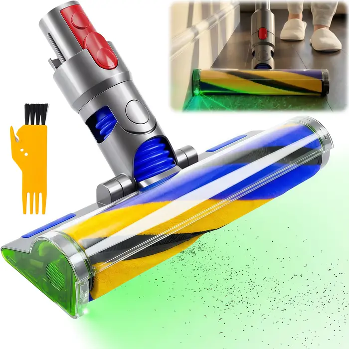Tête de nettoyage optique LED V15 pour aspirateur Dyson V15 V11 V10 V8 V7